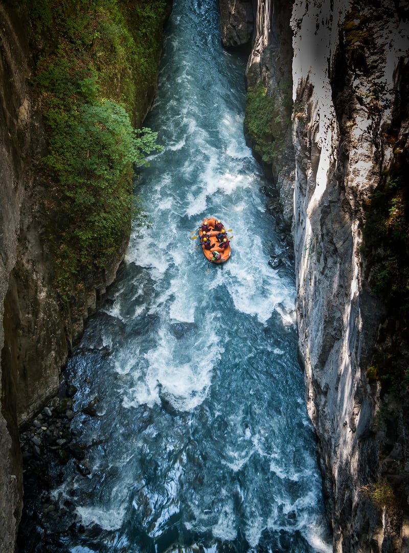 White Water Rafting Image